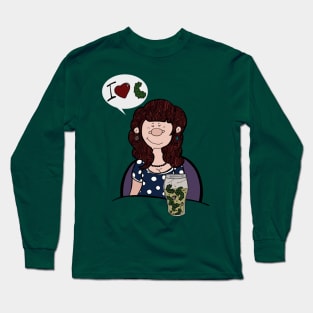 Pickles self-portrait Long Sleeve T-Shirt